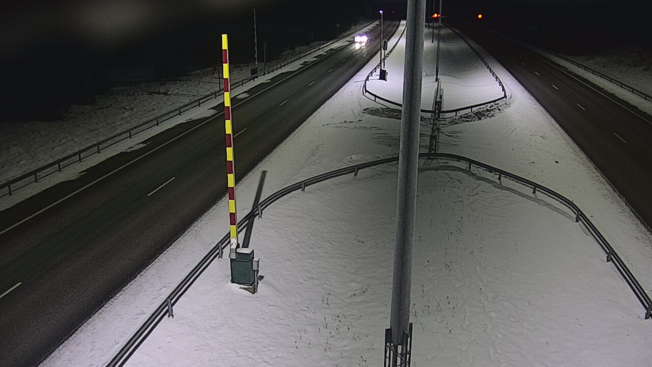 Kelikamerat Kuva Tie 1 Salo, Isokylän tunneli, puomi länsi, Salo, Varsinais-Suomi