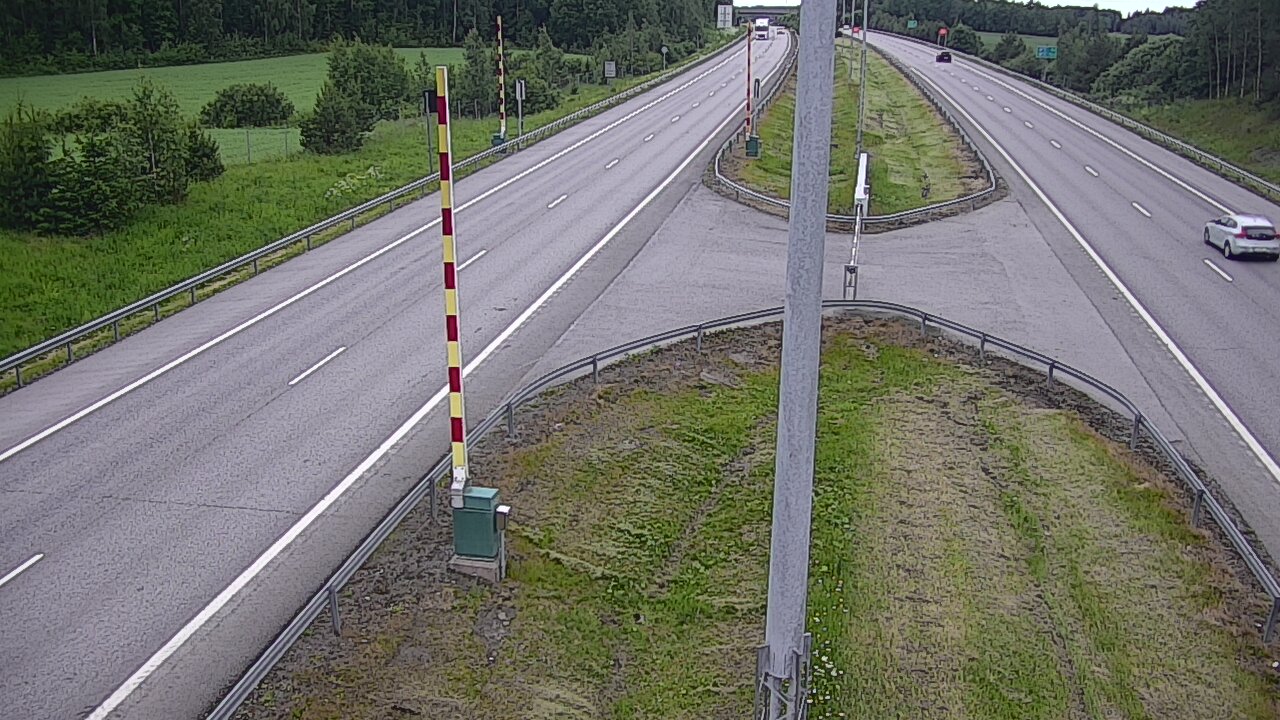 Weather Camera Image Väg 1 Salo, Isokylän tunneli, bom väst, Salo, Varsinais-Suomi