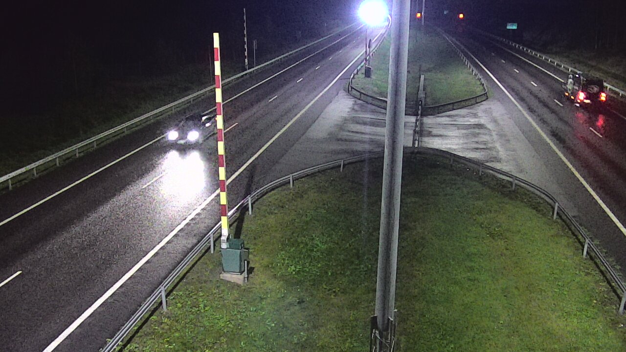 Weather Camera Image Väg 1 Salo, Isokylän tunneli, bom väst, Salo, Varsinais-Suomi