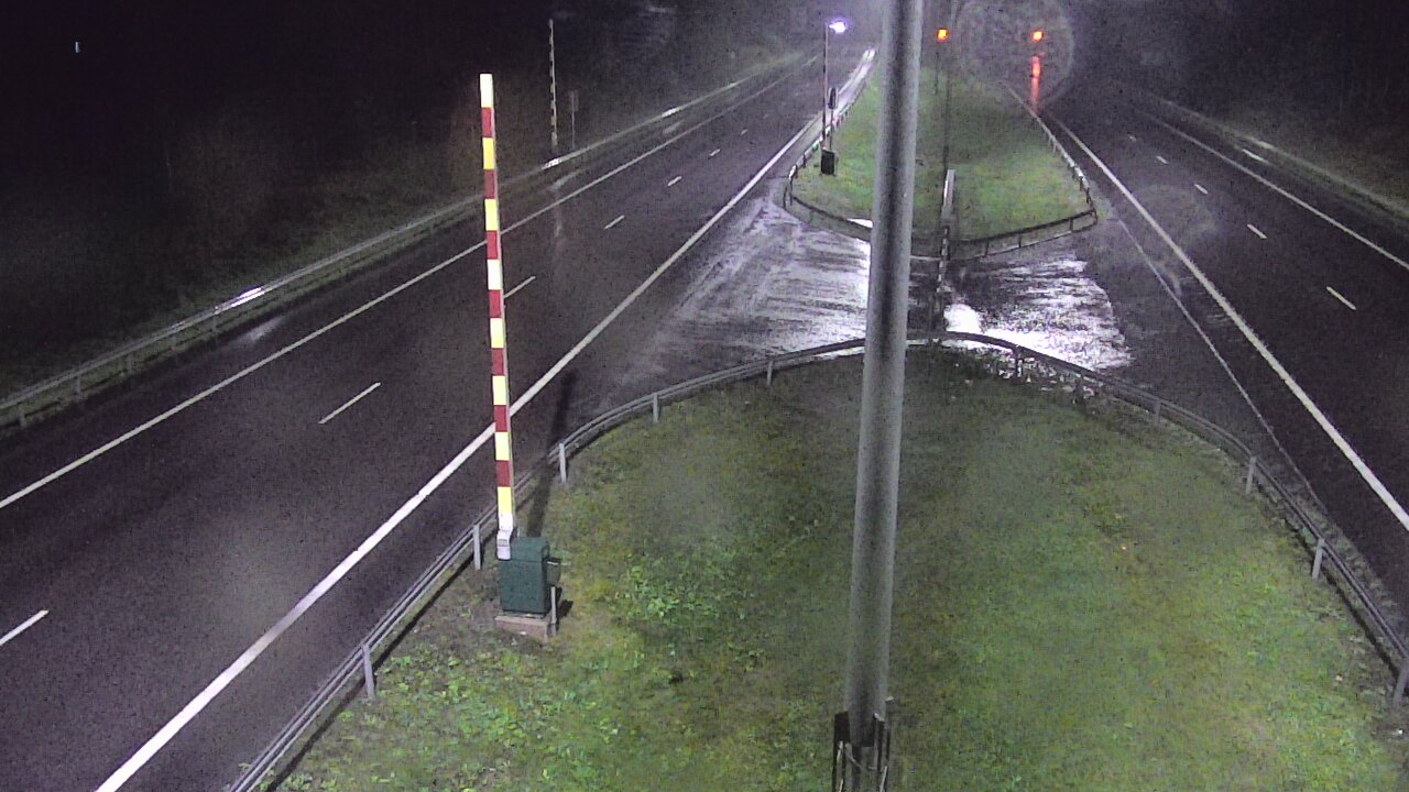 Weather Camera Image Väg 1 Salo, Isokylän tunneli, bom väst, Salo, Varsinais-Suomi