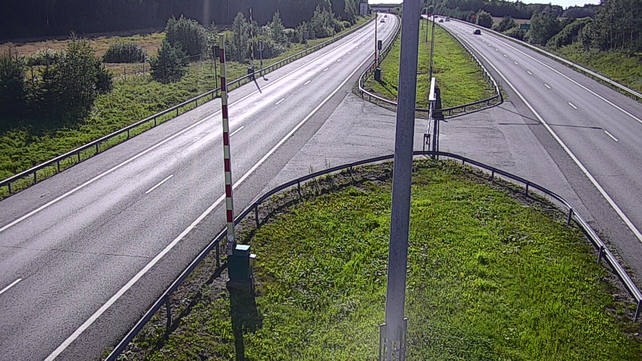 Kelikamerat Kuva Tie 1 Salo, Isokylän tunneli, puomi länsi, Salo, Varsinais-Suomi