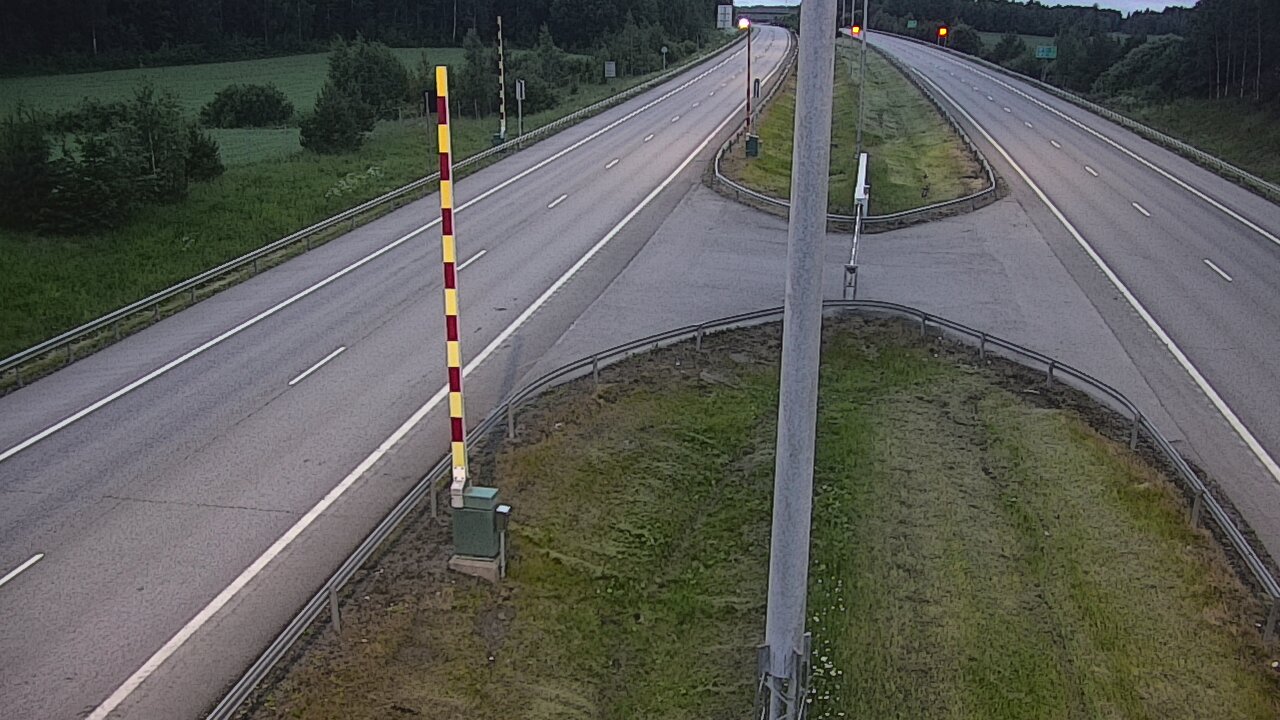 Kelikamerat Kuva Tie 1 Salo, Isokylän tunneli, puomi länsi, Salo, Varsinais-Suomi