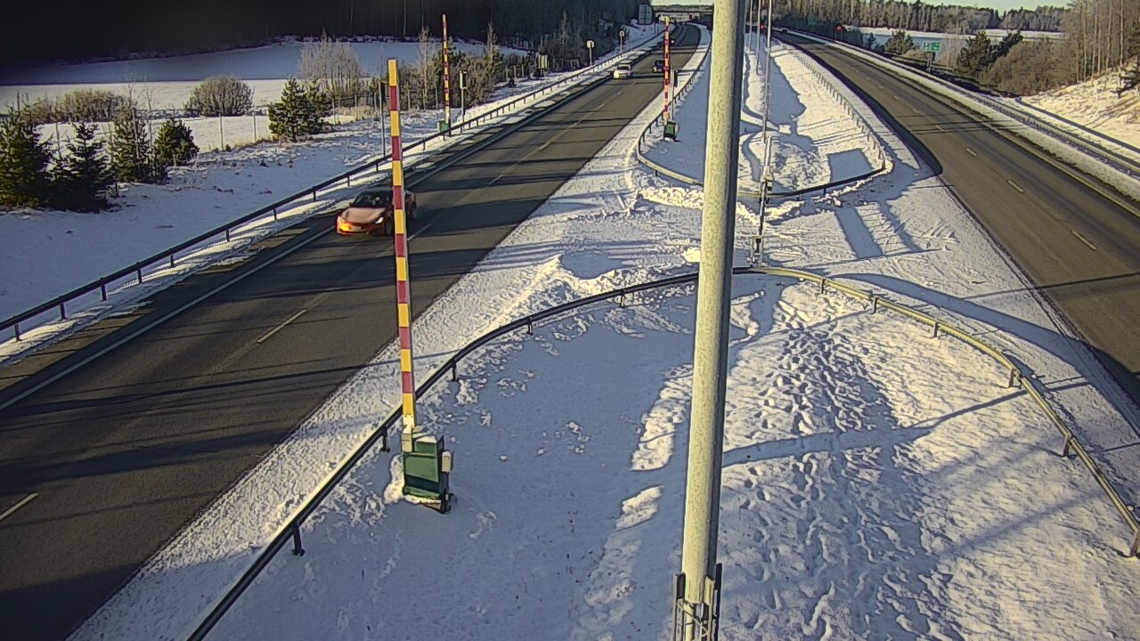 Weather Camera Image Road 1 Salo, Isokylä tunneli, boom west, Salo, Varsinais-Suomi