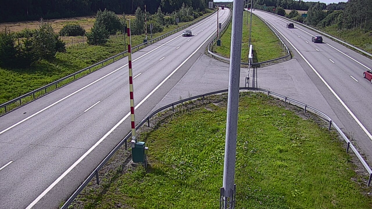 Kelikamerat Kuva Tie 1 Salo, Isokylän tunneli, puomi länsi, Salo, Varsinais-Suomi