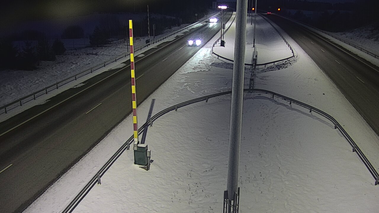 Kelikamerat Kuva Tie 1 Salo, Isokylän tunneli, puomi länsi, Salo, Varsinais-Suomi