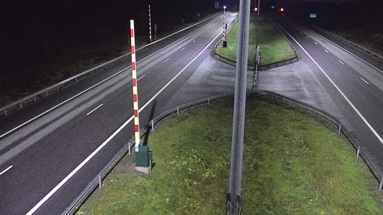 Kelikamerat Kuva Tie 1 Salo, Isokylän tunneli, puomi länsi, Salo, Varsinais-Suomi