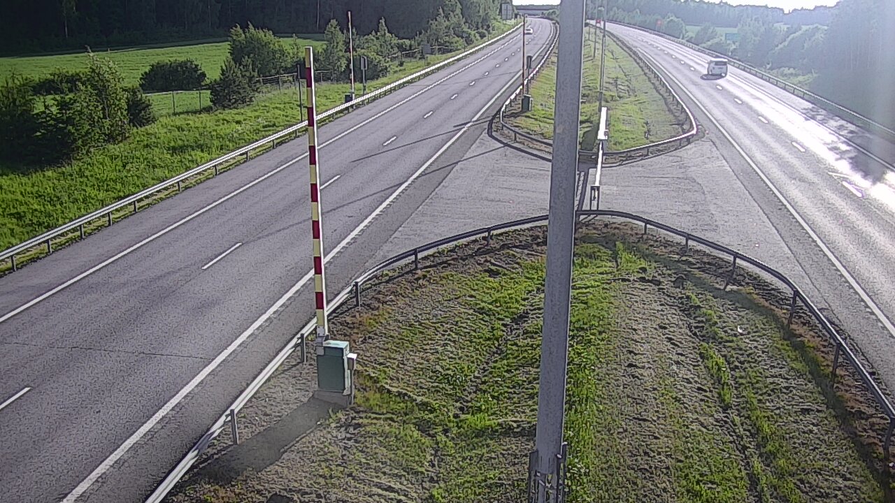 Kelikamerat Kuva Tie 1 Salo, Isokylän tunneli, puomi länsi, Salo, Varsinais-Suomi