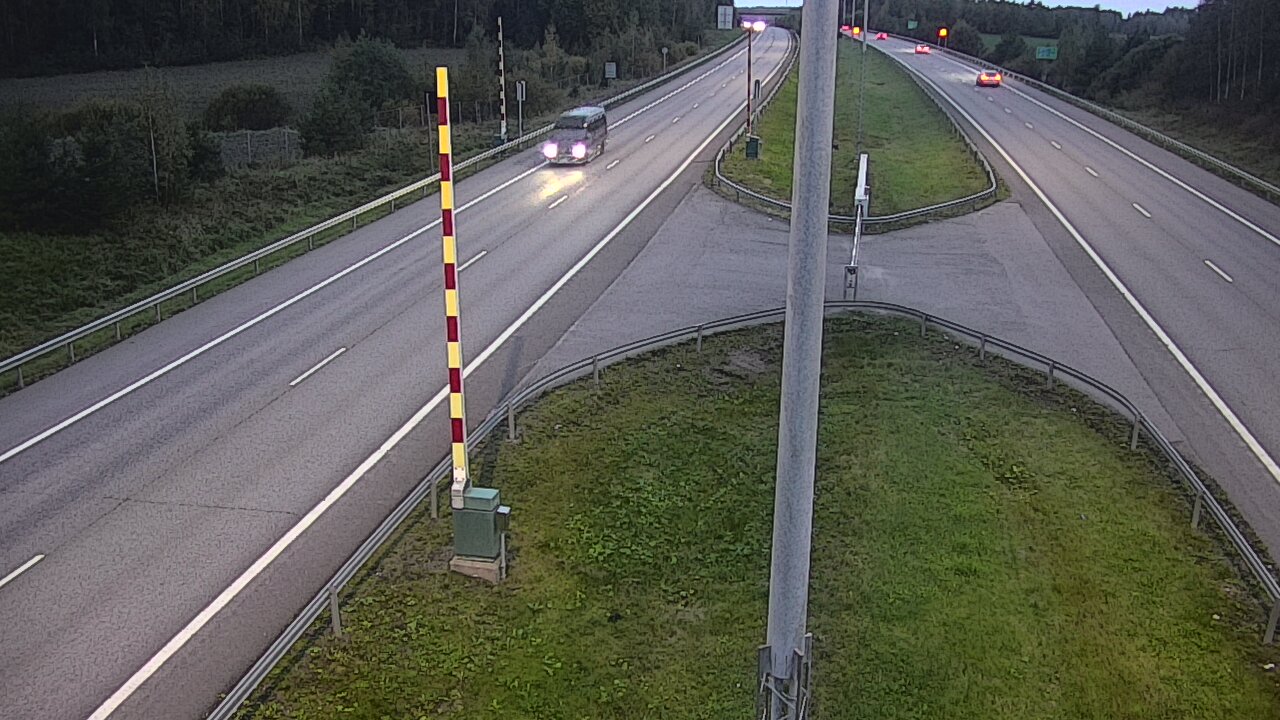 Weather Camera Image Väg 1 Salo, Isokylän tunneli, bom väst, Salo, Varsinais-Suomi