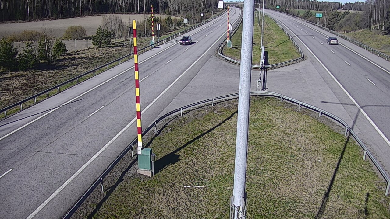 Kelikamerat Kuva Tie 1 Salo, Isokylän tunneli, puomi länsi, Salo, Varsinais-Suomi