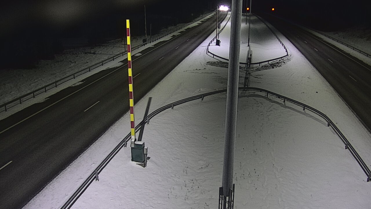 Kelikamerat Kuva Tie 1 Salo, Isokylän tunneli, puomi länsi, Salo, Varsinais-Suomi