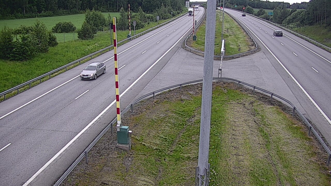 Weather Camera Image Väg 1 Salo, Isokylän tunneli, bom väst, Salo, Varsinais-Suomi