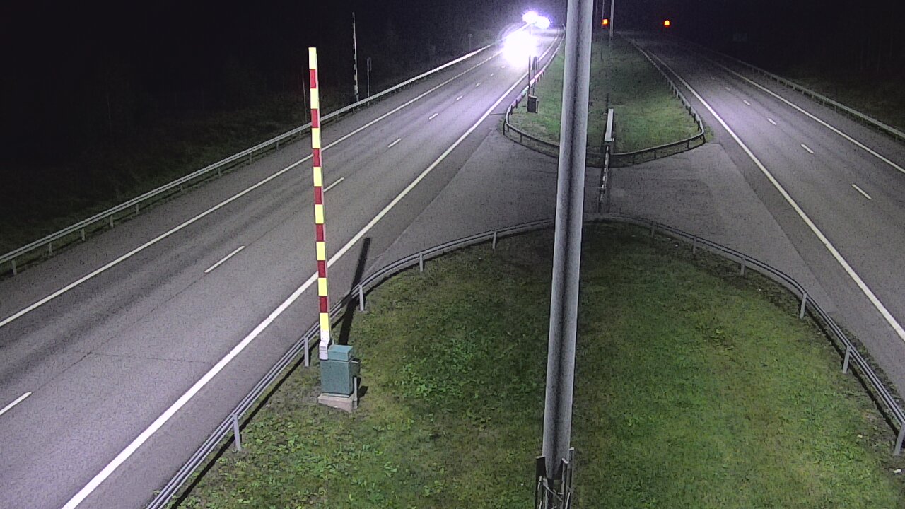 Weather Camera Image Väg 1 Salo, Isokylän tunneli, bom väst, Salo, Varsinais-Suomi