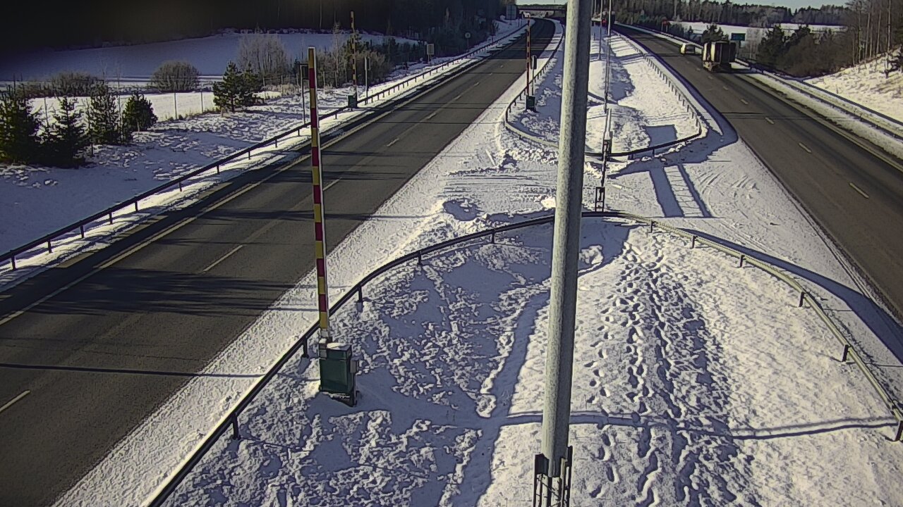 Weather Camera Image Road 1 Salo, Isokylä tunneli, boom west, Salo, Varsinais-Suomi
