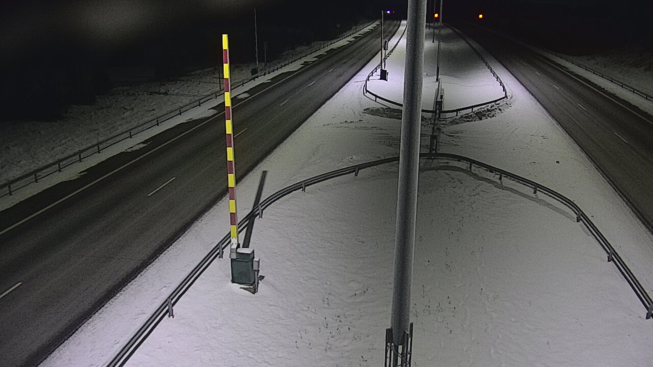 Kelikamerat Kuva Tie 1 Salo, Isokylän tunneli, puomi länsi, Salo, Varsinais-Suomi