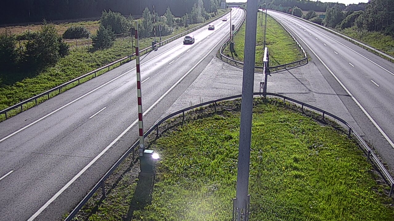 Kelikamerat Kuva Tie 1 Salo, Isokylän tunneli, puomi länsi, Salo, Varsinais-Suomi