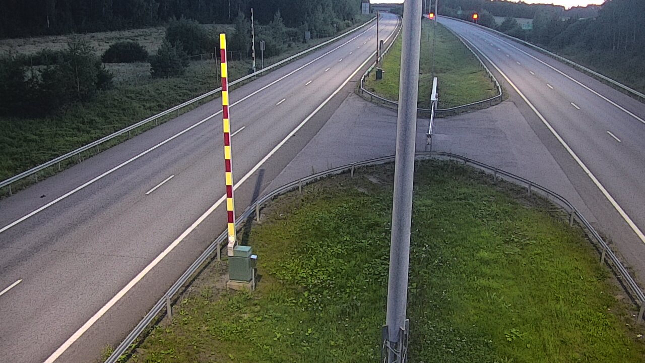 Kelikamerat Kuva Tie 1 Salo, Isokylän tunneli, puomi länsi, Salo, Varsinais-Suomi