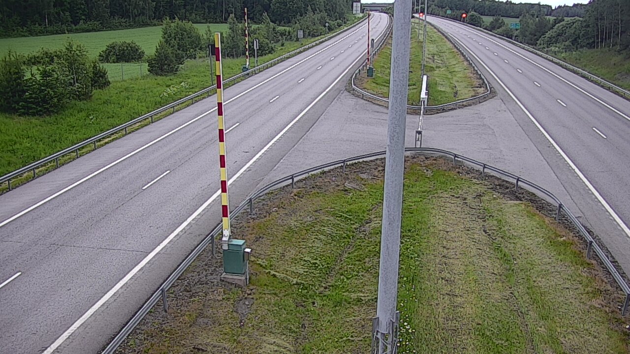 Kelikamerat Kuva Tie 1 Salo, Isokylän tunneli, puomi länsi, Salo, Varsinais-Suomi
