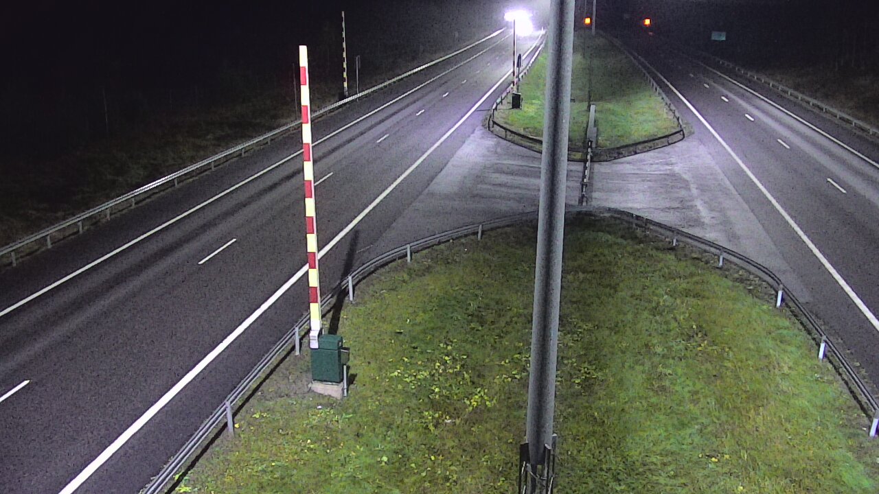 Kelikamerat Kuva Tie 1 Salo, Isokylän tunneli, puomi länsi, Salo, Varsinais-Suomi