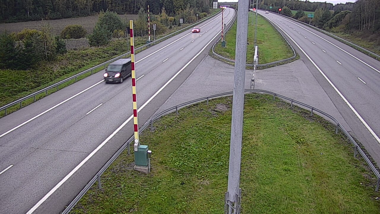 Weather Camera Image Väg 1 Salo, Isokylän tunneli, bom väst, Salo, Varsinais-Suomi