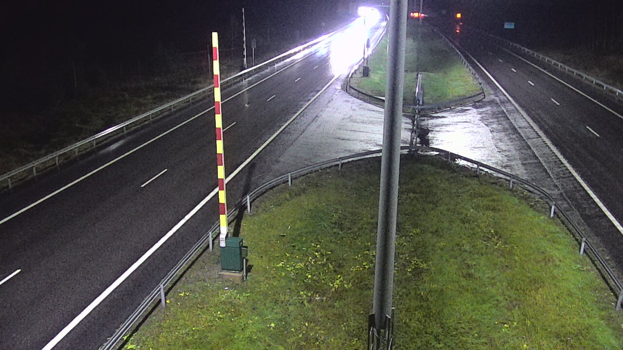 Weather Camera Image Väg 1 Salo, Isokylän tunneli, bom väst, Salo, Varsinais-Suomi