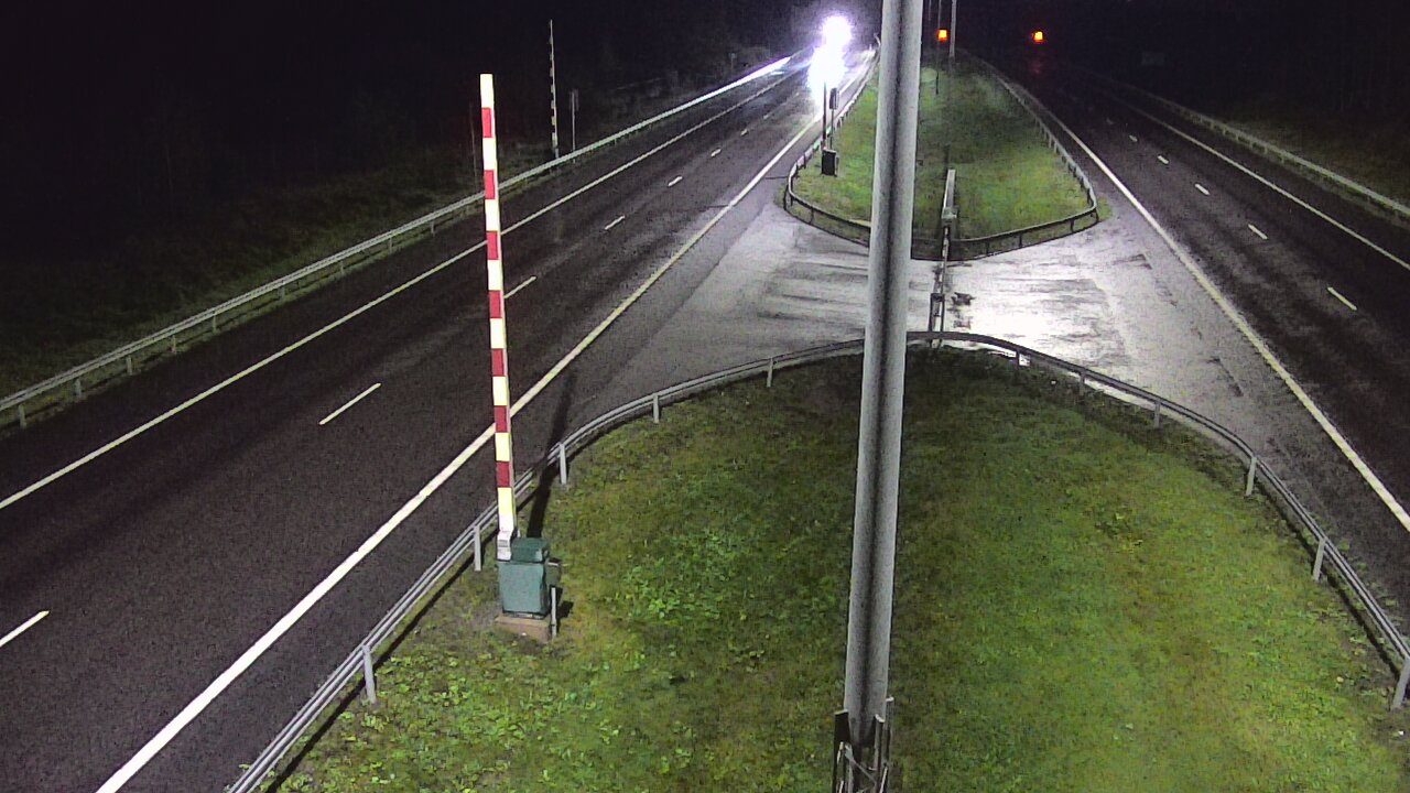 Weather Camera Image Väg 1 Salo, Isokylän tunneli, bom väst, Salo, Varsinais-Suomi
