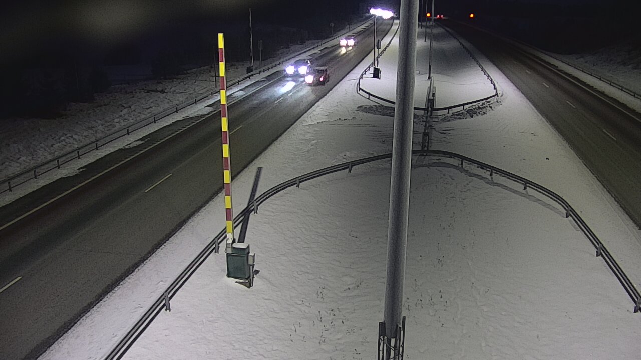 Kelikamerat Kuva Tie 1 Salo, Isokylän tunneli, puomi länsi, Salo, Varsinais-Suomi