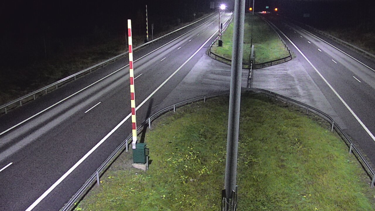 Kelikamerat Kuva Tie 1 Salo, Isokylän tunneli, puomi länsi, Salo, Varsinais-Suomi