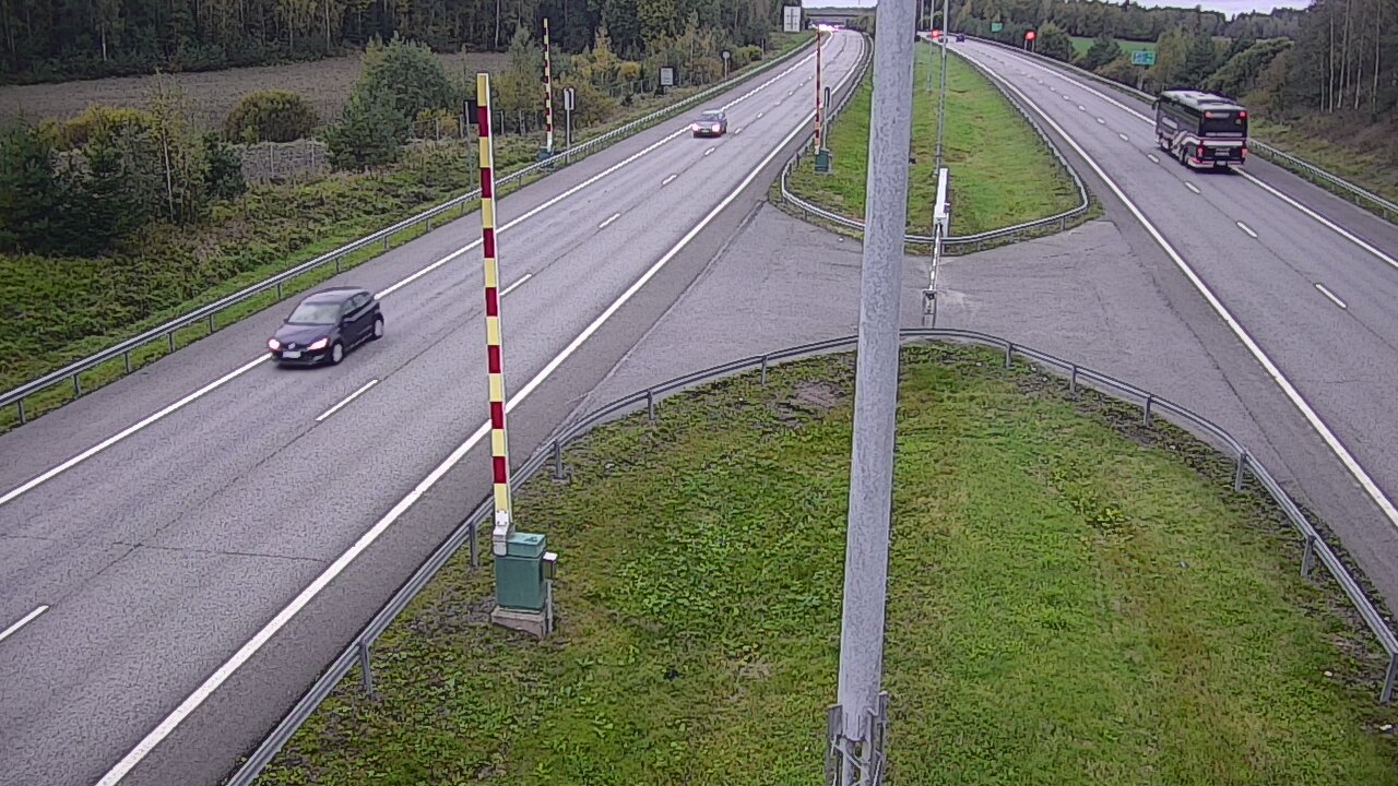 Weather Camera Image Väg 1 Salo, Isokylän tunneli, bom väst, Salo, Varsinais-Suomi