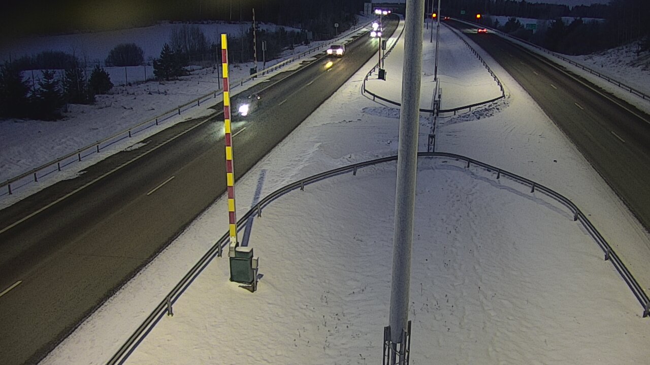 Kelikamerat Kuva Tie 1 Salo, Isokylän tunneli, puomi länsi, Salo, Varsinais-Suomi