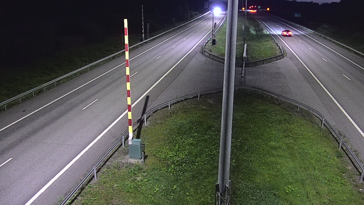 Kelikamerat Kuva Tie 1 Salo, Isokylän tunneli, puomi länsi, Salo, Varsinais-Suomi