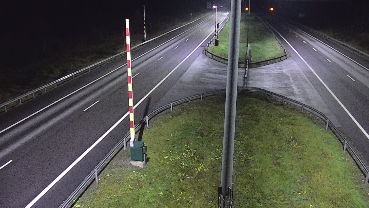 Kelikamerat Kuva Tie 1 Salo, Isokylän tunneli, puomi länsi, Salo, Varsinais-Suomi