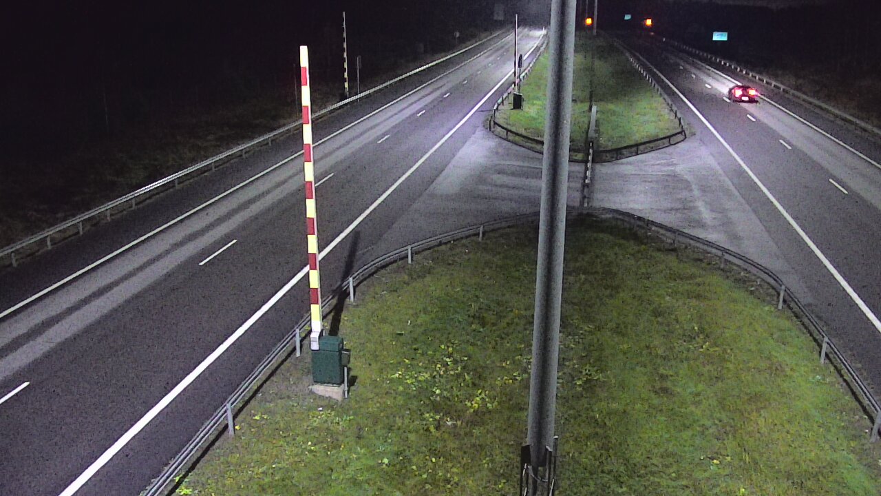 Kelikamerat Kuva Tie 1 Salo, Isokylän tunneli, puomi länsi, Salo, Varsinais-Suomi