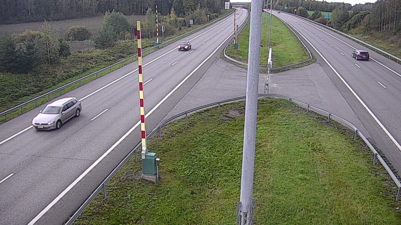 Weather Camera Image Väg 1 Salo, Isokylän tunneli, bom väst, Salo, Varsinais-Suomi