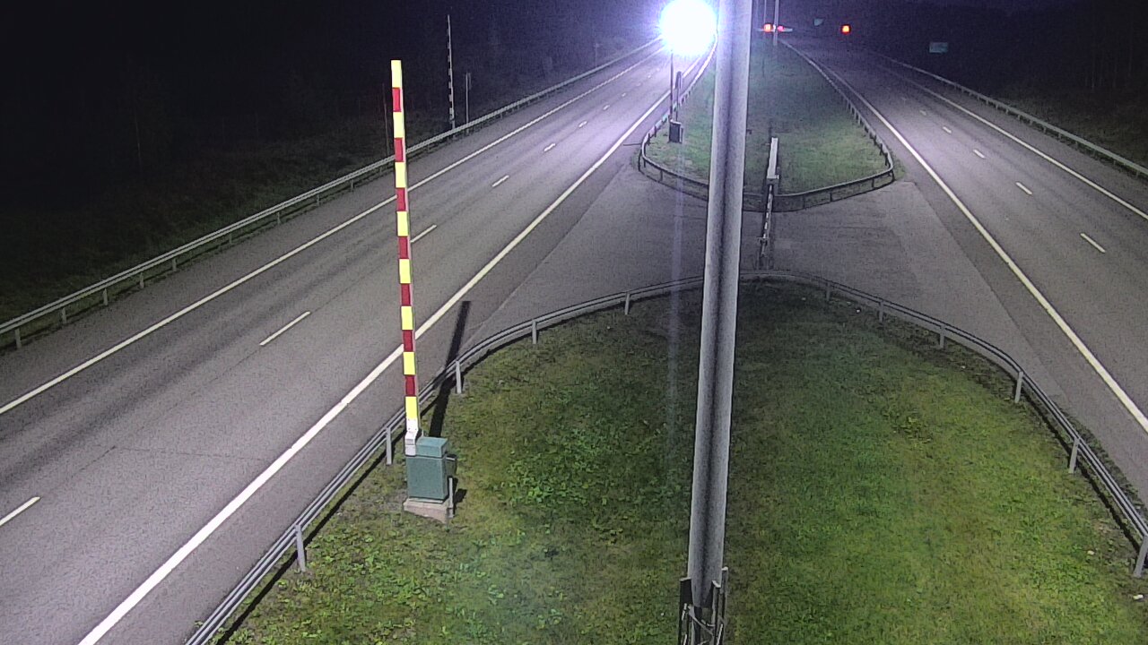 Weather Camera Image Väg 1 Salo, Isokylän tunneli, bom väst, Salo, Varsinais-Suomi