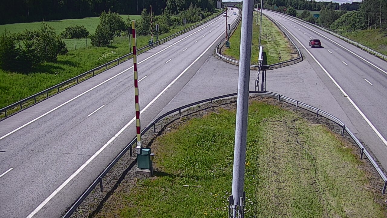 Kelikamerat Kuva Tie 1 Salo, Isokylän tunneli, puomi länsi, Salo, Varsinais-Suomi