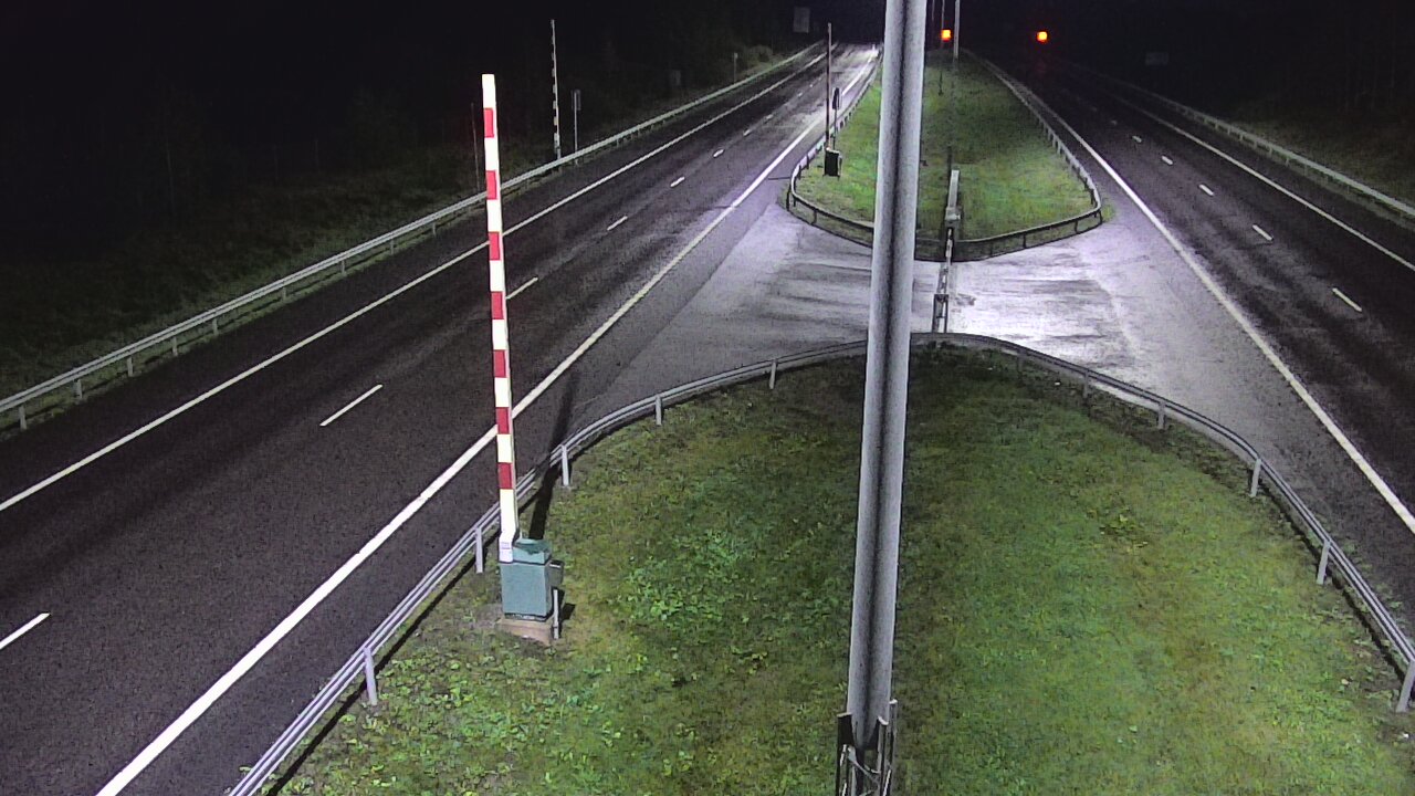 Weather Camera Image Väg 1 Salo, Isokylän tunneli, bom väst, Salo, Varsinais-Suomi