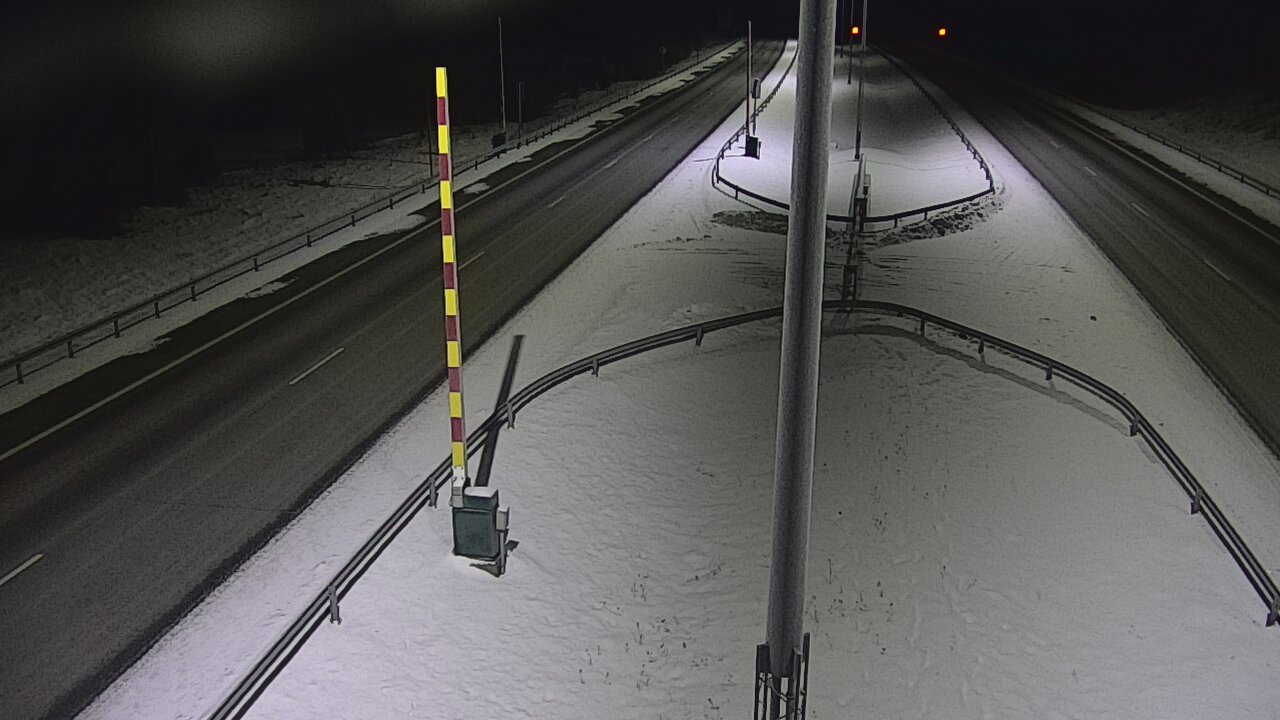 Kelikamerat Kuva Tie 1 Salo, Isokylän tunneli, puomi länsi, Salo, Varsinais-Suomi