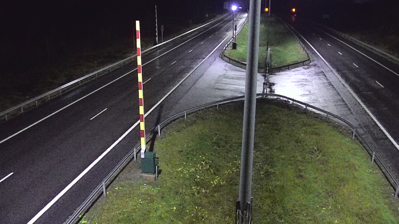 Weather Camera Image Väg 1 Salo, Isokylän tunneli, bom väst, Salo, Varsinais-Suomi