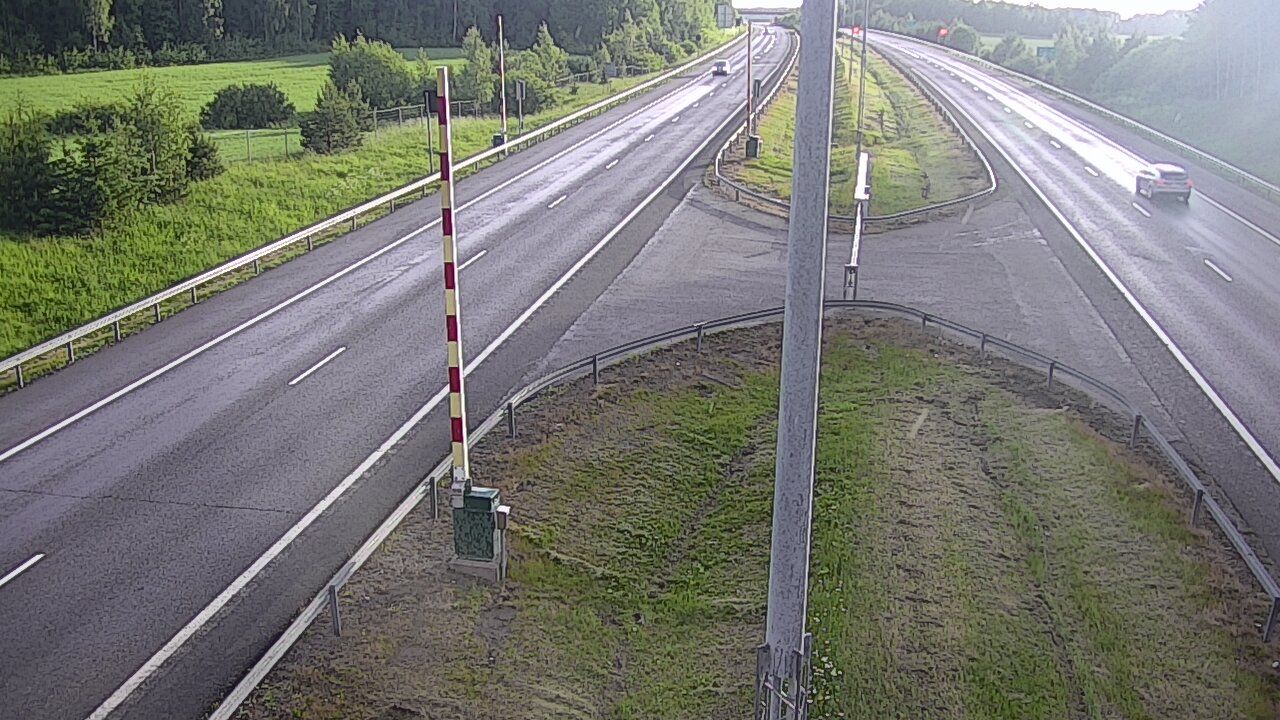 Kelikamerat Kuva Tie 1 Salo, Isokylän tunneli, puomi länsi, Salo, Varsinais-Suomi