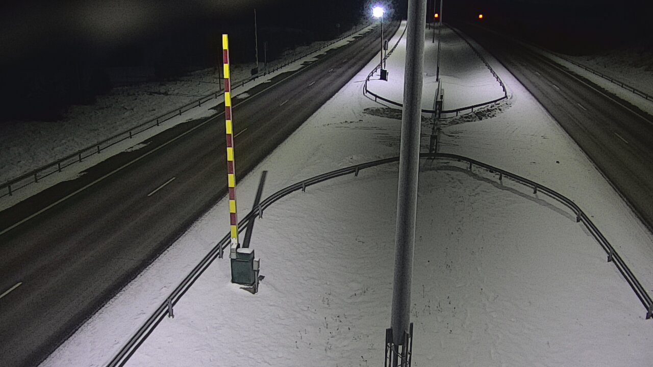 Kelikamerat Kuva Tie 1 Salo, Isokylän tunneli, puomi länsi, Salo, Varsinais-Suomi