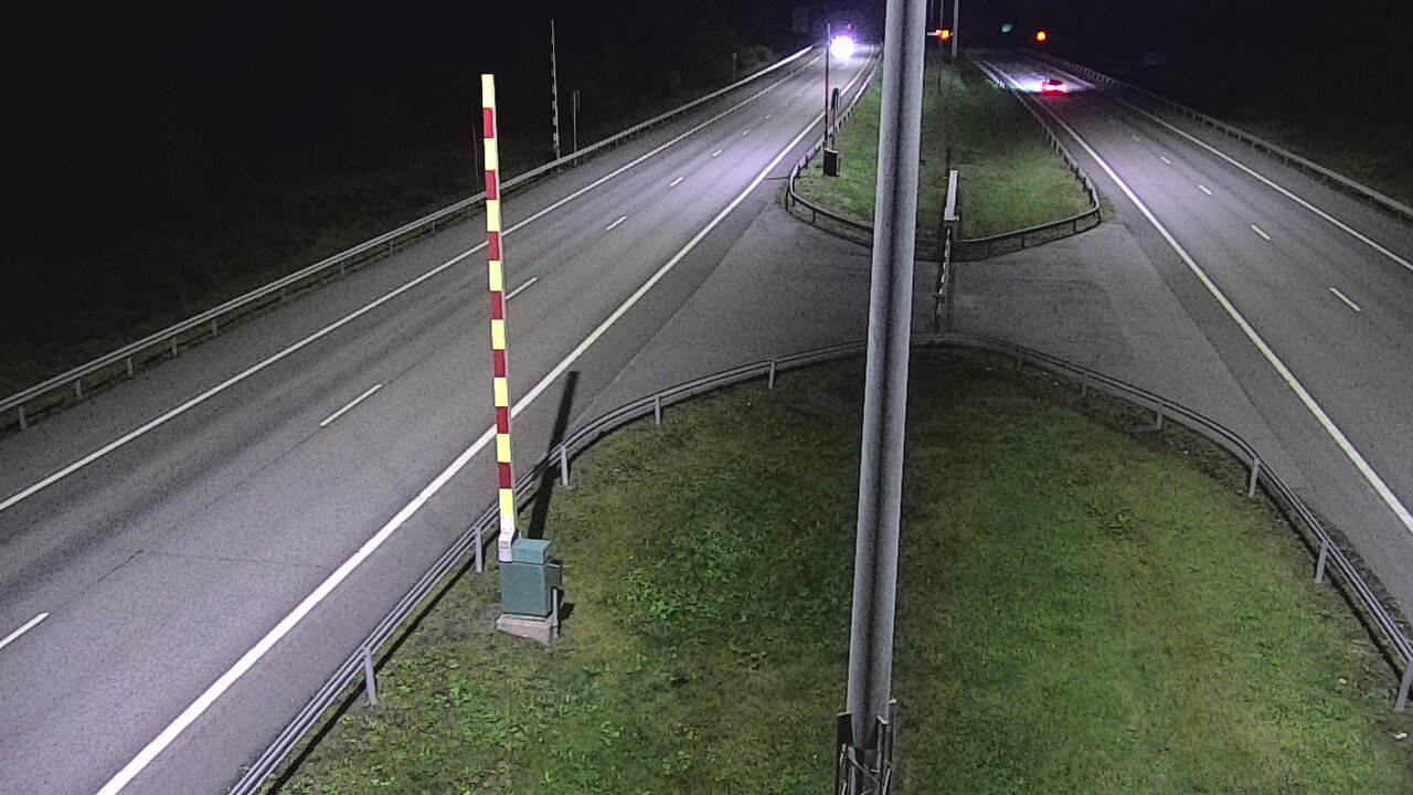 Weather Camera Image Väg 1 Salo, Isokylän tunneli, bom väst, Salo, Varsinais-Suomi