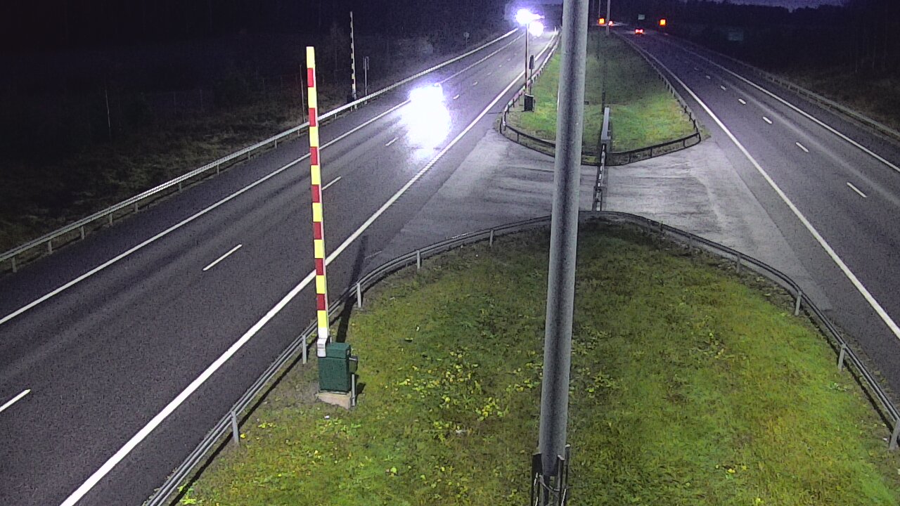 Kelikamerat Kuva Tie 1 Salo, Isokylän tunneli, puomi länsi, Salo, Varsinais-Suomi