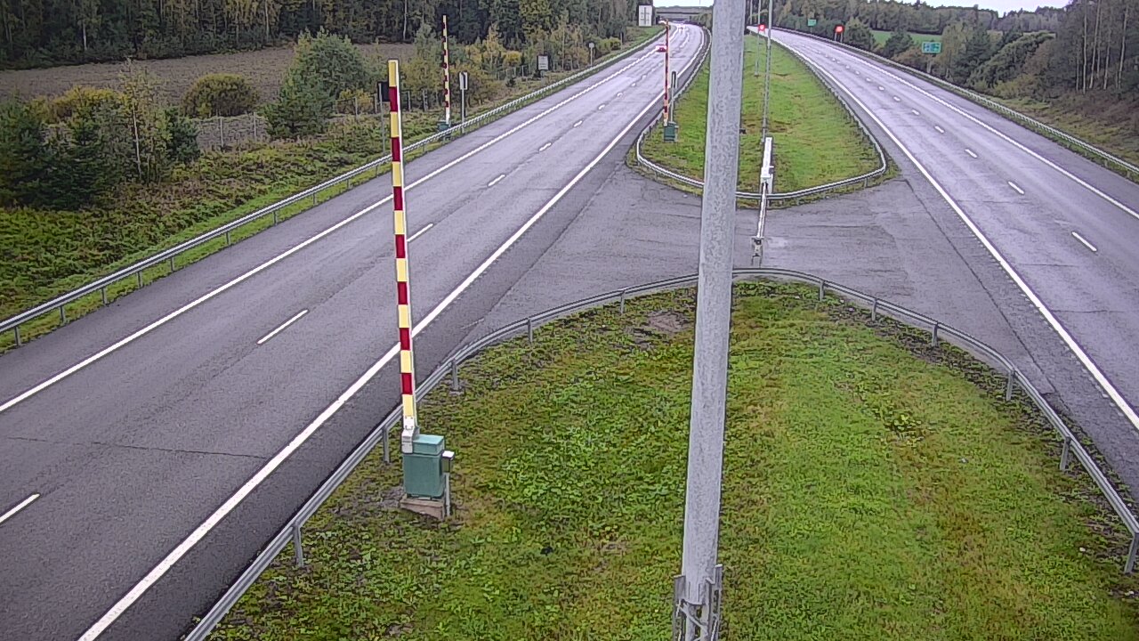 Weather Camera Image Väg 1 Salo, Isokylän tunneli, bom väst, Salo, Varsinais-Suomi