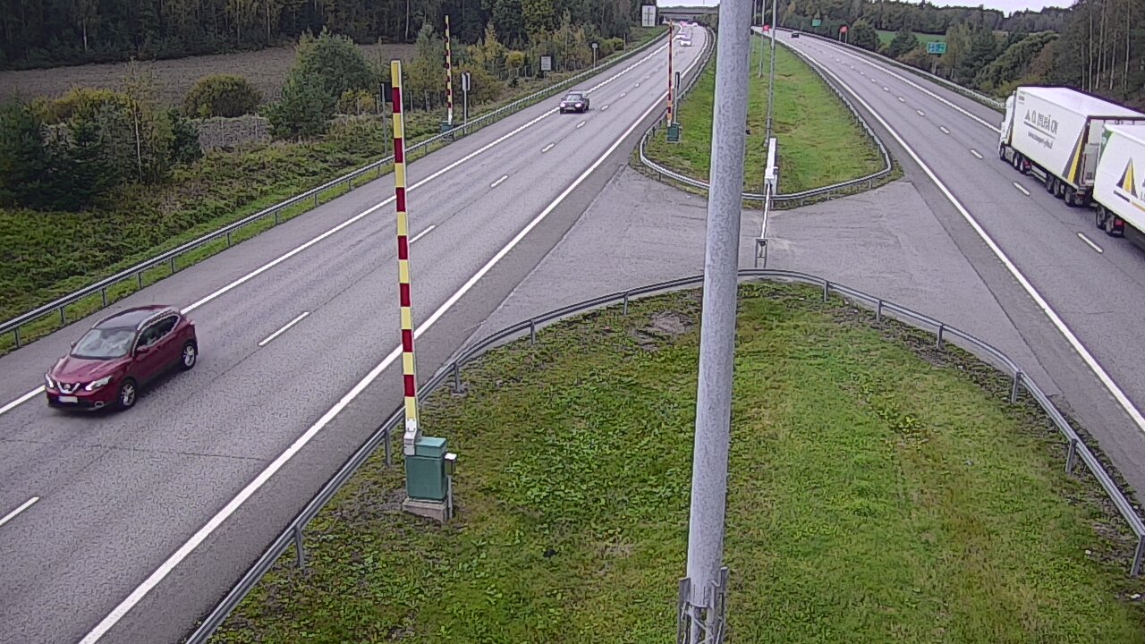 Weather Camera Image Väg 1 Salo, Isokylän tunneli, bom väst, Salo, Varsinais-Suomi
