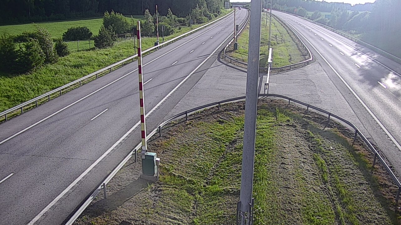 Kelikamerat Kuva Tie 1 Salo, Isokylän tunneli, puomi länsi, Salo, Varsinais-Suomi