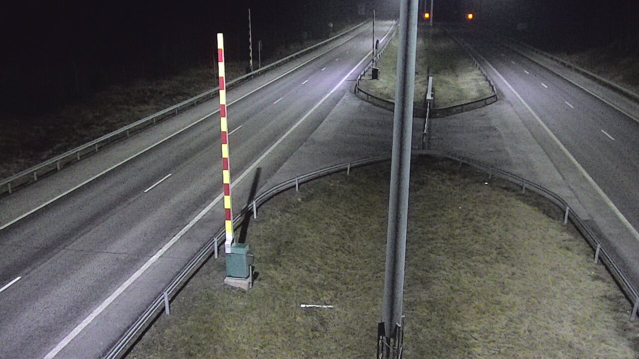 Weather Camera Image Väg 1 Salo, Isokylän tunneli, bom väst, Salo, Varsinais-Suomi