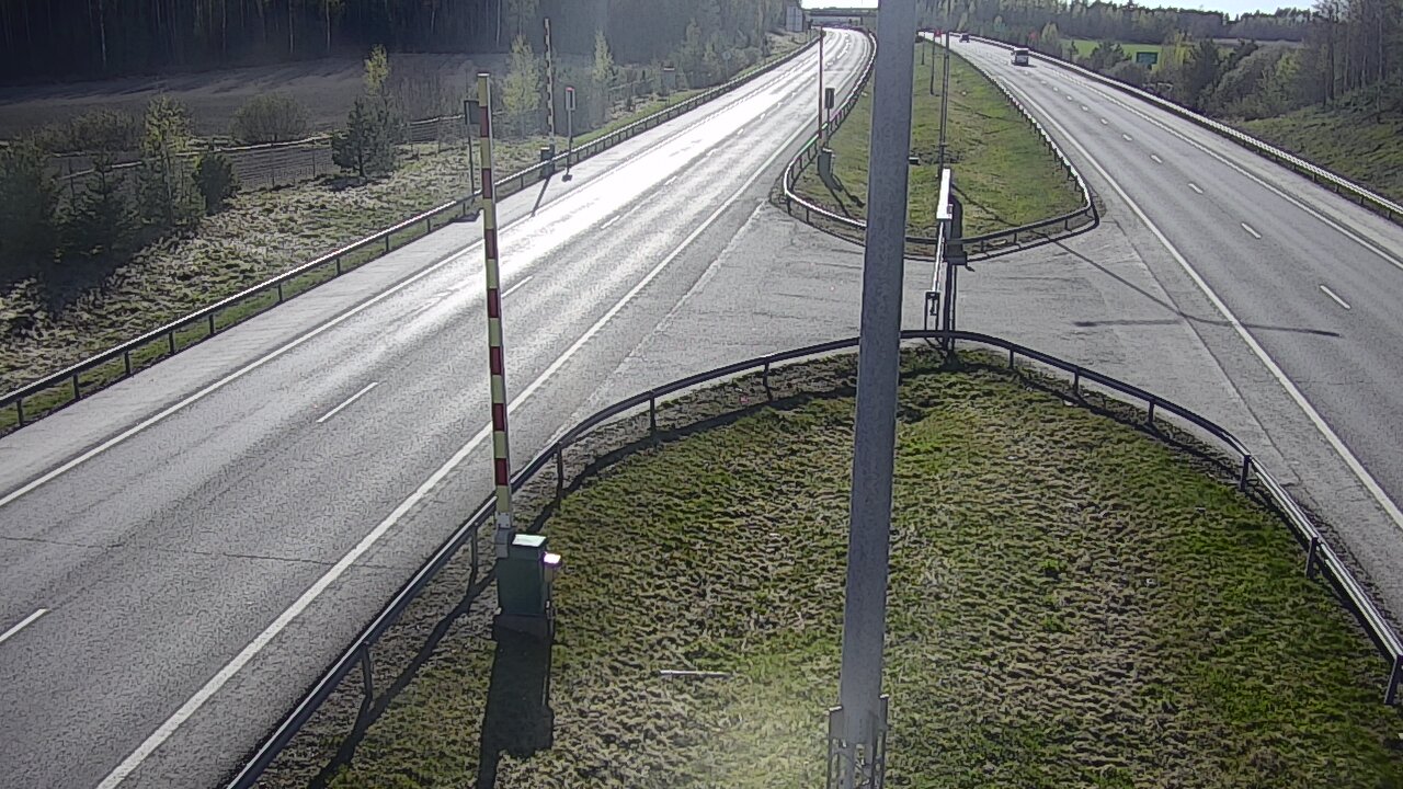 Kelikamerat Kuva Tie 1 Salo, Isokylän tunneli, puomi länsi, Salo, Varsinais-Suomi