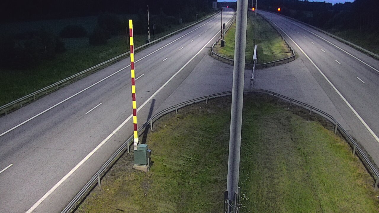 Kelikamerat Kuva Tie 1 Salo, Isokylän tunneli, puomi länsi, Salo, Varsinais-Suomi