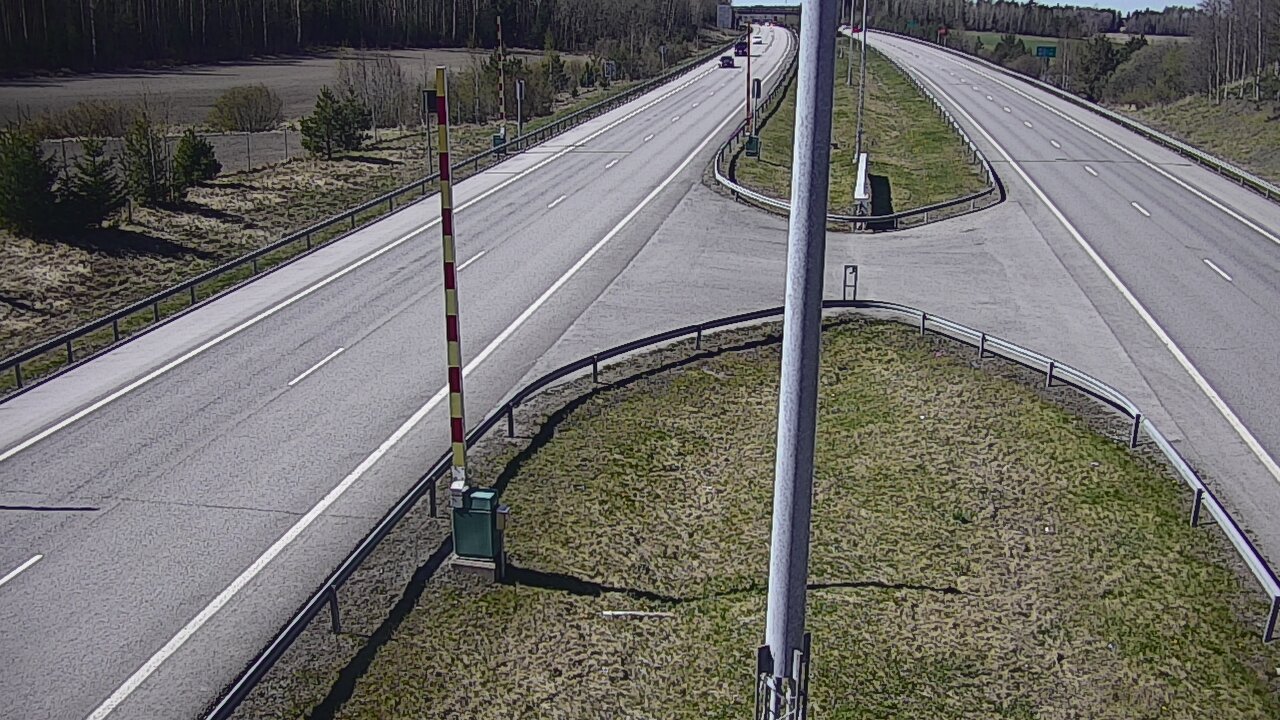 Kelikamerat Kuva Tie 1 Salo, Isokylän tunneli, puomi länsi, Salo, Varsinais-Suomi