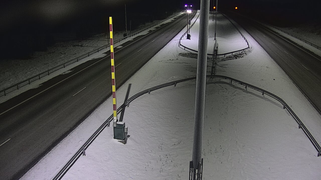 Kelikamerat Kuva Tie 1 Salo, Isokylän tunneli, puomi länsi, Salo, Varsinais-Suomi